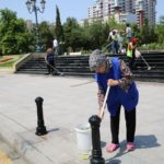 Bakıda Novruz ərəfəsində geniş təmizlik işləri aparılıb – Foto bineqedi-temizlik-abadliq