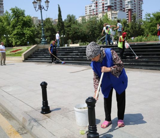 Bakıda Novruz ərəfəsində geniş təmizlik işləri aparılıb – Foto bineqedi-temizlik-abadliq