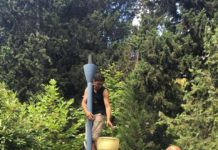 Həyətlərdə sıradan çıxmış elektrik lampaları yeniləri ilə əvəzlənir – Fotolar