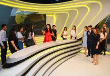 Binəqədi RİH televiziya binalarına ekskursiya təşkil edib – Fotolar