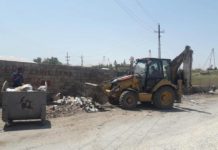 Binəqədi qəsəbəsində təmizlik-abadlıq işləri davam etdirilir – Fotolar