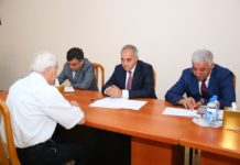 Binəqədidə “Açıq qapı” formatında növbəti görüş keçirilib – Fotolar bineqedi-qebul-elxan-allahverdiyev