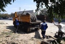 Əhməd Rəcəbli küçəsində iri qabaritli tullantılar daşınaraq ərazi təmizlənir – Fotolar