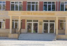 Binəqədidə təhsil: 135 nömrəli tam orta məktəb barədə məlumatlar