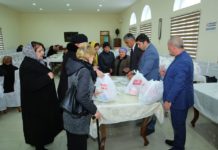 İcra Hakimiyyəti Binəqədidə 70-dan çox əlilə ərzaq yardımı etdi – Fotolar bineqedi-rayonu-eliller