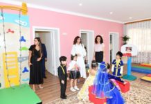 I vitse-prezident Mehriban Əliyevanın diqqəti sayəsində Binəqədidə bu uşaq bağçasında nümunəvi şərait yaradılıb bineqedi-usaq-bagcasi