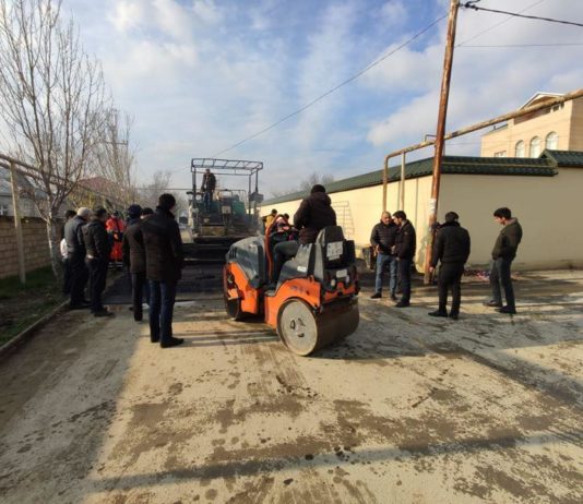 Binəqədidə bu küçəyə asfalt çəkildi – Foto bineqedi-asfalt