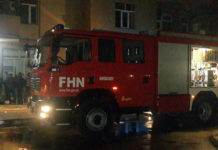 “EuroHome”dakı yanğında 2 FHN əməkdaşı xəsarət alıb yangin-fhn