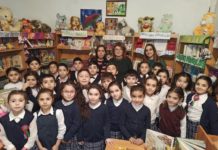 Binəqədidə şagirdlər Mərkəzi Kitabxanaya ekskursiya ediblər – Fotolar bineqedi-merkezi-kitabxana