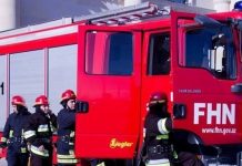 Binəqədidə yaşayış binasının dayanacağında üç avtomobil yanıb yangin