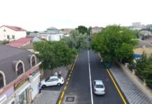 Qəsəbənin mərkəzi küçələrindən biri təmir edilir – Binəqədidə bineqedi-yol-temiri.