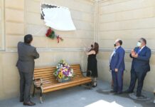 7-ci mikrorayonda Abay Kunanbayevin barelyefinin açılışı olub – Fotolar bineqedi-yeddinci-mikrorayon