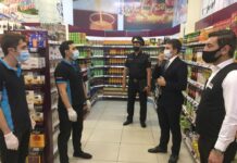 Binəqədidə karantin rejimi qaydalarını pozan marketlər aşkarlanıb – Fotolar