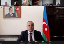 Azay Quliyev seçicilərlə videogörüş keçirib