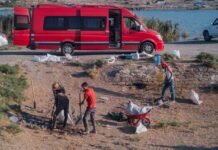 Binəqədi qəsəbəsinin ərazisində yerləşən göl və gölətrafı ərazidə iməclik həyata keçirilib – Fotolar