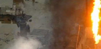 Binəqədidə yaşayış binasında yanğın baş verib bineqedi-yangin-partlayis