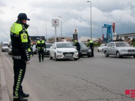 Yol polisi yenidən sürücülərə müraciət etdi karantin-postu-polis-yoxlama-din
