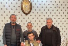 Binəqədidə qəhrəman zabitimiz Mobil Əhmədzadə ziyarət edilib bineqedi-mobil-ehmedzade