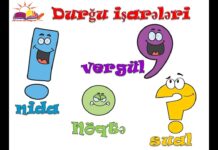 Durğu işarələrinin yazıda işlənməsi məqamları durgu-isareleri-grammer-azi
