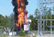 Binəqədidə transformator yanıb