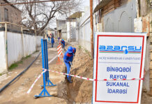 “Azərsu” Binəqədidə yeni layihənin icrasına başlayıb – Fotolar