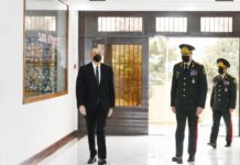 Prezident İlham Əliyev hərbi hissənin açılışını etdi – Fotolar vilayet-eyvazov-ilham-eliyev