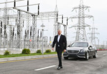 Prezident İlham Əliyev yenidən qurulan “Hövsan” və “Maştağa” yarımstansiyalarının açılışını edib – Fotolar