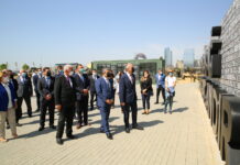 Binəqədi Rayon İcra Hakimiyyətinin kollektivi “Hərbi Qənimətlər Parkı”nı ziyarət etdilər – Fotolar