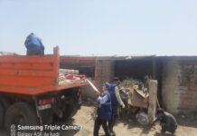 Binəqədidə sanitar- təmizlik işləri davam etdirilir – Fotolar