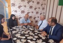 Binəqədidə şəhid ailələrinin ziyarəti davam edir