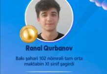 Binəqədi təhsilinin uğuru: məzun Beynəlxalq Olimpiadada qızıl medal qazandı