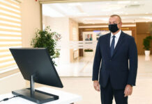 İlham Əliyev “Abşeron” yarımstansiyasının açılışında iştirak etdi – Fotolar