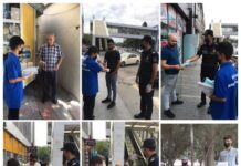 Binəqədidə əhaliyə tibbi maskalar paylanılır – FOTO