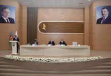 YAP Binəqədi rayon təşkilatının yeni sədri partiya aktivinə təqdim olunub – Fotolar Bineqedi- YAP-Vusar