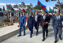 Binəqədidə Vətən Müharibəsi şəhidləri yad edildi – Fotolar