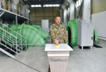 Prezident İlham Əliyev “Suqovuşan-1” və “Suqovuşan-2” SES-lərin açılışını edib – Fotolar