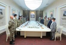 YAP Binəqədi rayon təşkilatında Vətən müharibəsi qaziləri ilə görüş keçirilib