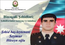 Binəqədinin fəal gəncləri şəhidimizin məzarını ziyarət etdilər – FOTOLAR sehid-bineqedi-seymur-huseynoglu