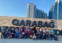 Binəqədi məktəbliləri Hərbi Qənimətlər Parkında