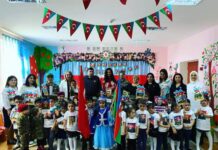 Binəqədi rayonu 298 saylı Körpələr evi – uşaq bağçasında vətənpərvərlik tədbiri keçirilib