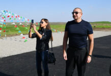 Prezident İlham Əliyev və Birinci vitse-prezident Mehriban Əliyeva Şuşaya səfər edib