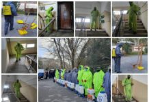 Ümumşəhər iməciliyi çərçivəsində Binəqədidə abadlıq-təmizlik işləri aparılır – FOTOLAR bineqedi-dezinfeksiya-abadliq