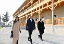 Prezident və birinci xanım Nizami Gəncəvi parkında yaradılan şəraitlə tanış olublar – FOTOLAR nizami-gencevi-parki