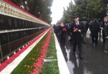 Binəqədi rayon rəhbərliyi Şəhidlər xiyabanını ziyarət edib – FOTOLAR bineqedi-rayon-rehberliyi-sehidler-xiyabani