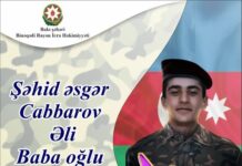Binəqədinin qəhrəman oğlu – Şəhid Əli Cabbarov bineqedi-sehid-eli-cabbarov