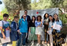 Binəqədidə “1 fırça, 1000 rəng” adlı sərgi təşkil olunub – FOTOLAR bineqedi-gencleri