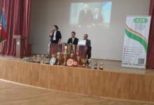 Binəqədidə Avropa çempionunun məktəblilərlə görüşü keçirilib – FOTOLAR bineqedi-gorus