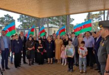 Binəqədidə şəhid polkovnik-leytenant Ruslan Tağıyevin məzarı ziyarət olundu – FOTOLAR bineqedi-sehid-anim.png