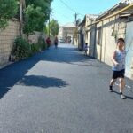 Binəqədidə yaşayış binalarının həyətlərində abadlıq işləri aparılır – FOTO bineqedi-asfalt-abadliq