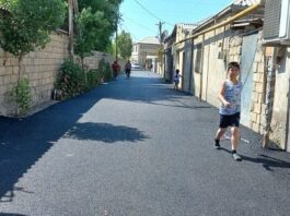 Binəqədidə yaşayış binalarının həyətlərində abadlıq işləri aparılır – FOTO bineqedi-asfalt-abadliq